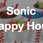 Sonic Happy Hour- Specials, Menu, Deals and More
