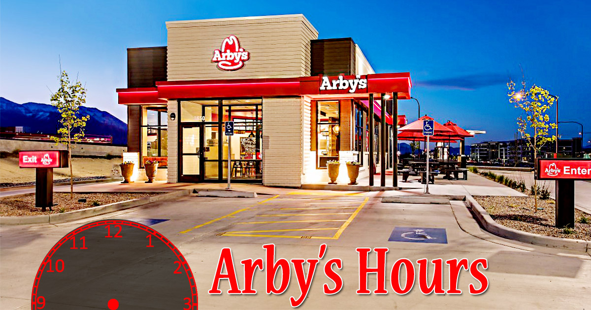 arby breakfast hours and menu information