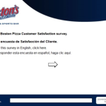 TellBostonPizza Customer Satisfaction Survey - Boston's Pizza