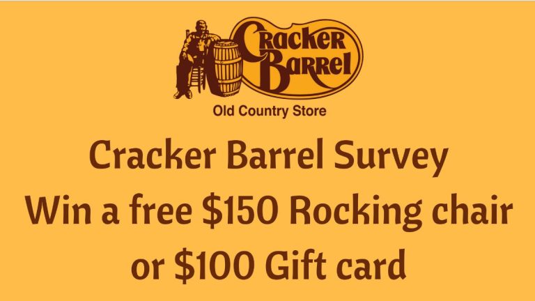 Cracker Barrel Survey At www.crackerbarrelsurvey.com